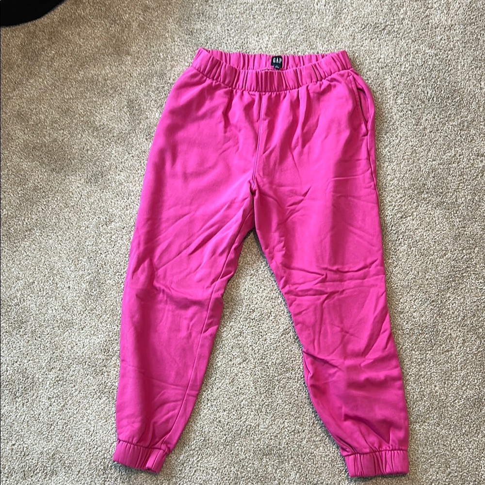 GAP Pink Jogger Track Pants Elastic Waistband